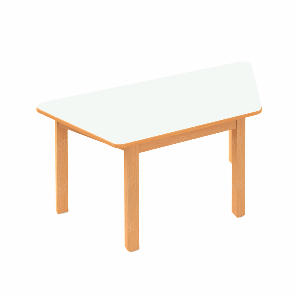 Multipurpose Table - Trapezoid 100x50cm - Image 13