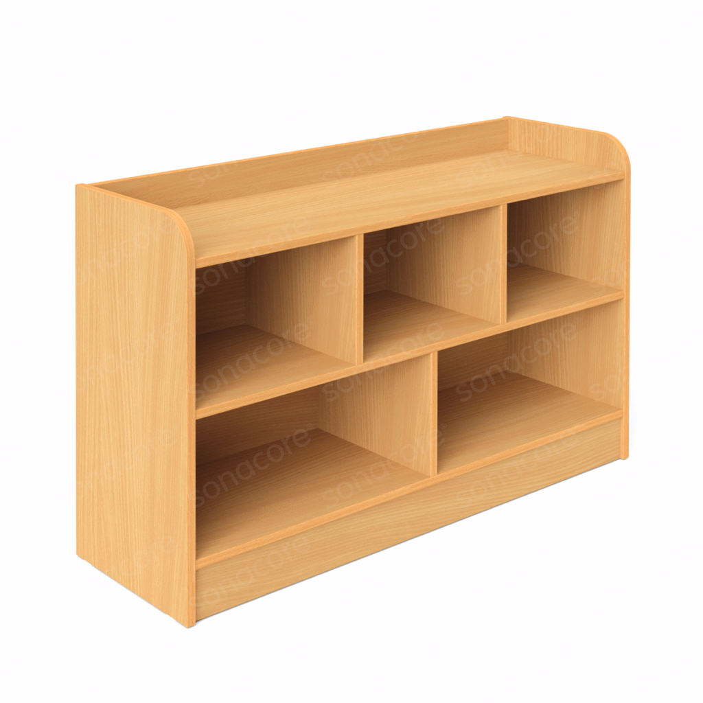 5 Compartment Storage Unit - Bav Beech