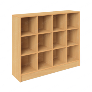 Value Cubby Unit 3x4 - Bav Beech - Bav Beech