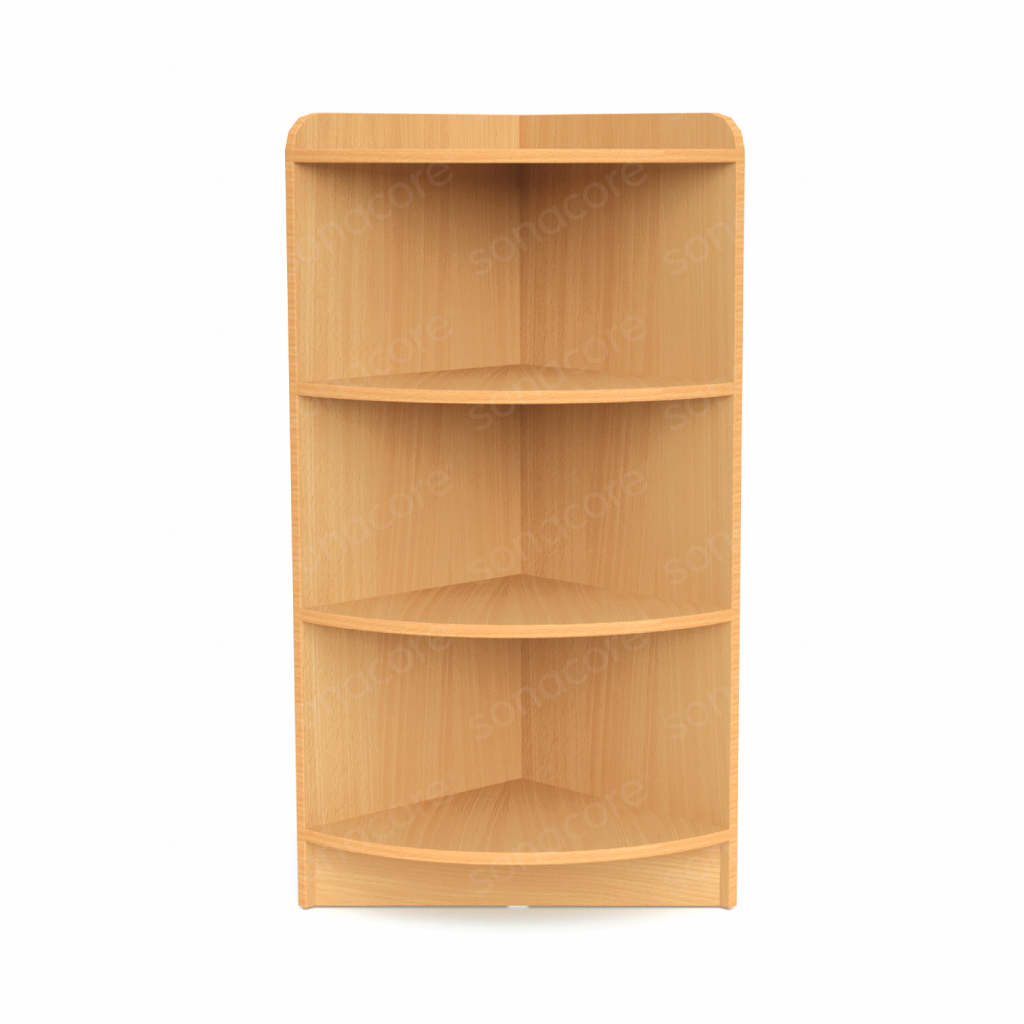 Corner Shelf - 4 Levels - Bav Beech