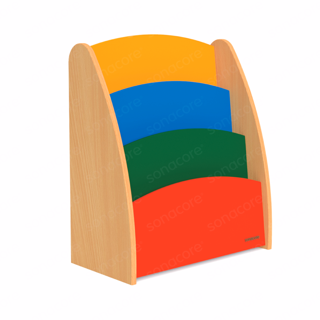 Book Display Shelf - Junior - Colour Burst