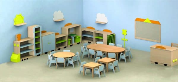 Fun Functional Furniture for Kindergarten